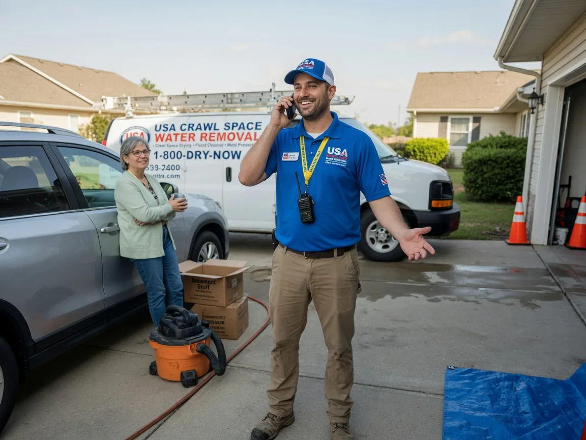 Crawl Space Water Removal De Berry, TX FAQs